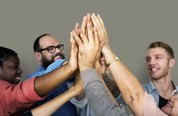 Group of People Together — Stock Photo, Image