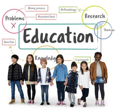 çok kültürlü okul çocukları birlikte