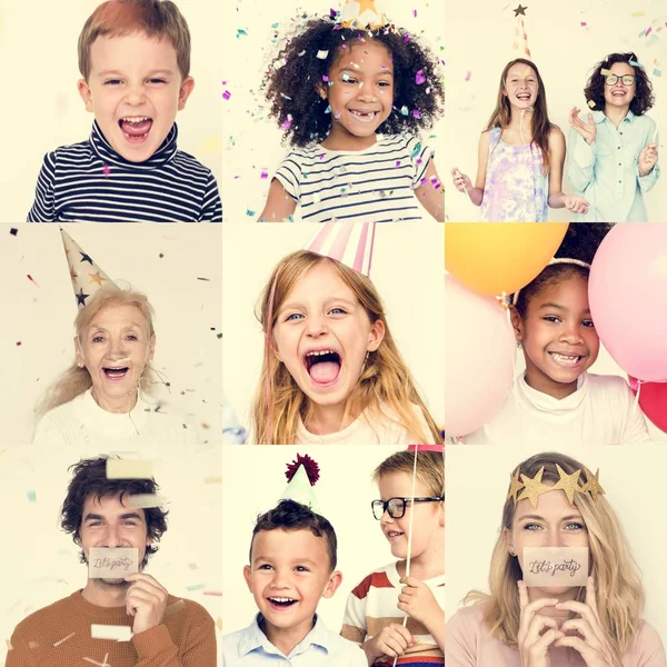 etnik insanlar eğleniyor