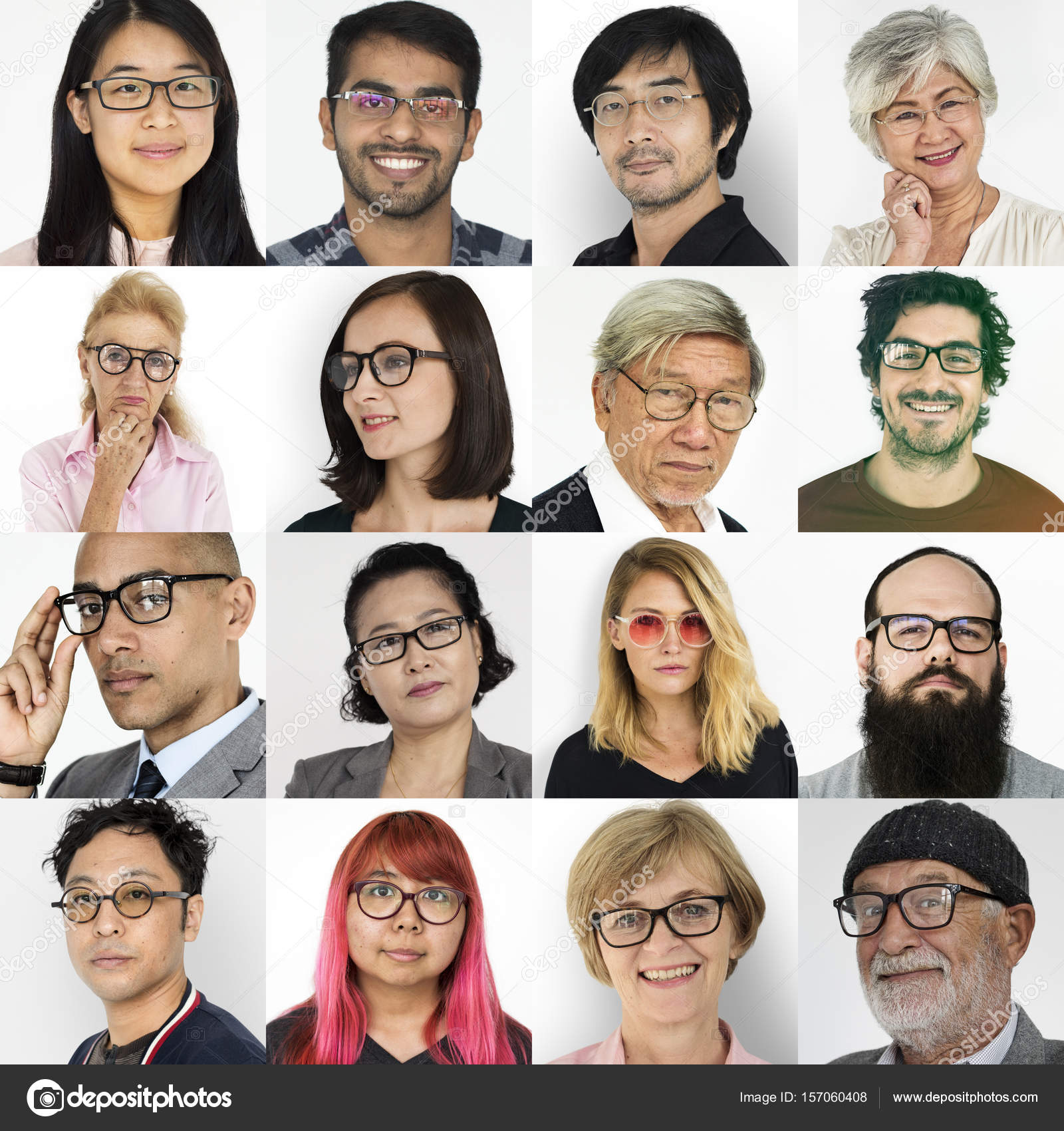 people wearing eyeglasses