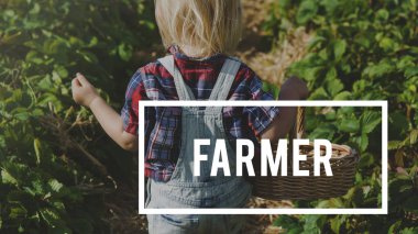 Çocuk kot hasır sepet ile genel