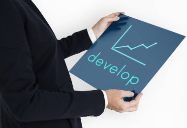 İnsan holding cam afiş