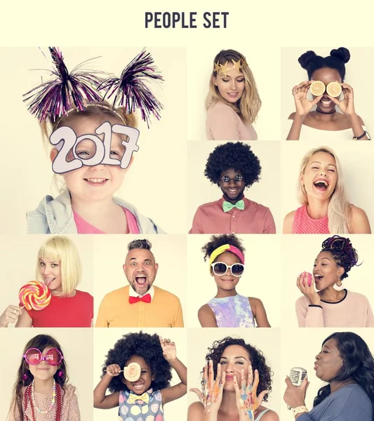 Beautiful diversity people — Stock Photo, Image