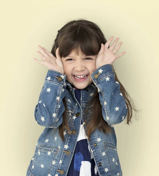 Happy little girl — Stock Photo, Image