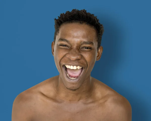Erwachsener afrikanisch-amerikanischer mann — Stockfoto