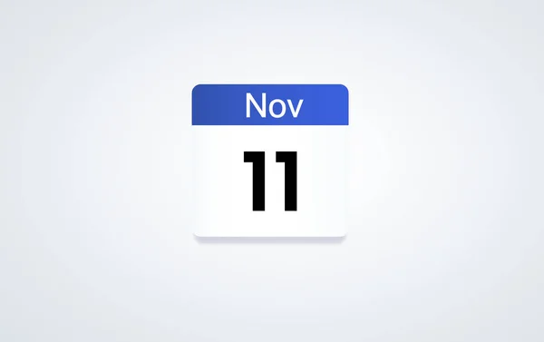 Kalenderplan mit Datum — Stockfoto