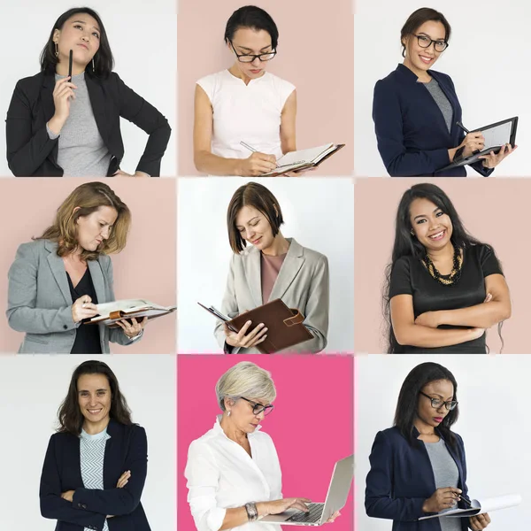 Çeşitlilik iş kadınları kümesi