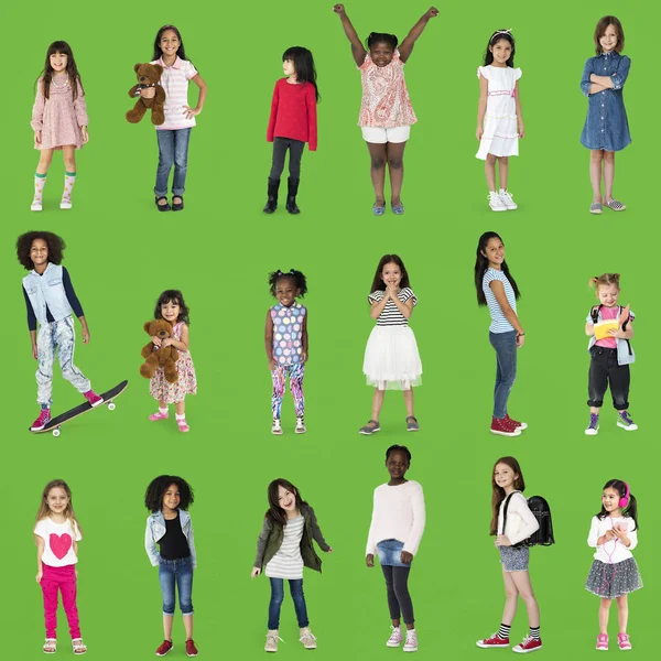 Diversidade de meninas — Fotografia de Stock