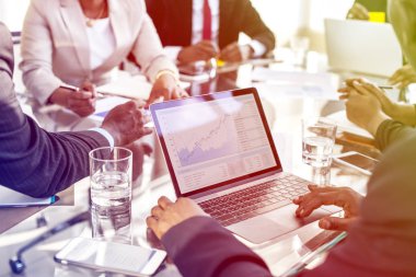 Toplantıdaki iş adamları