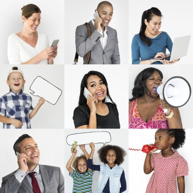 çeşitlilik insanlarla iletişim