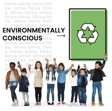 çok kültürlü okul çocukları birlikte