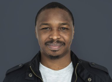 Afrikalı erkek gülümseyen