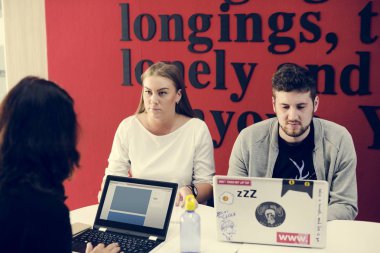 çalışan iş adamları