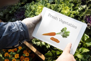 Dijital tablet tutan eller