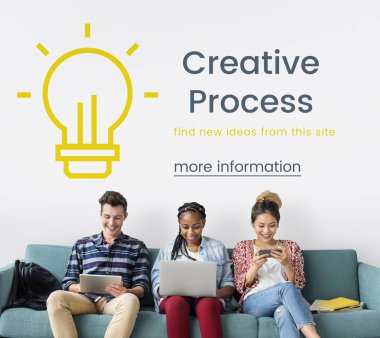 Arkadaşlar dijital cihazlar kullanarak 