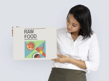 kadın holding billboard