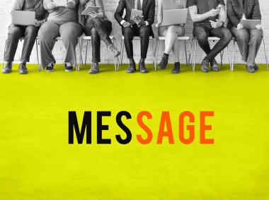 Dijital cihazlar kullanarak iş adamları