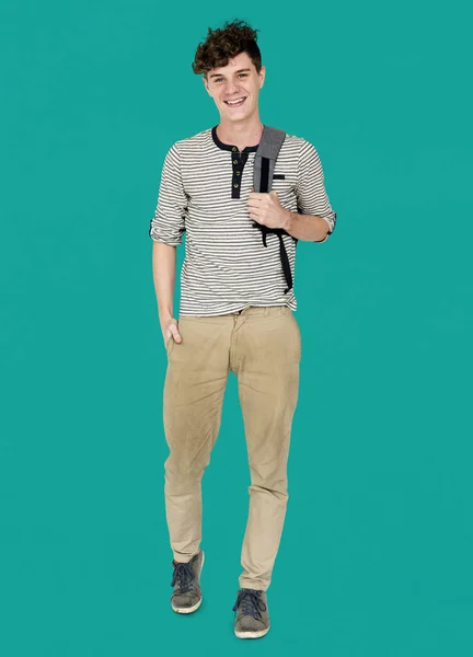 Man carrying bag — Stock Photo, Image