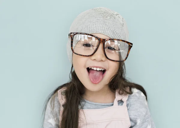 Κοριτσάκι σε γυαλιά — Φωτογραφία Αρχείου