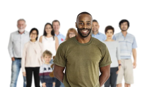 Mooie diversiteit mensen — Stockfoto