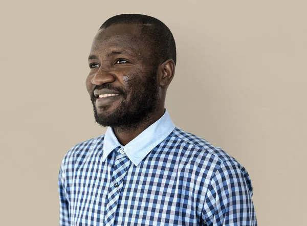 African american man in shirt — Stock Photo, Image