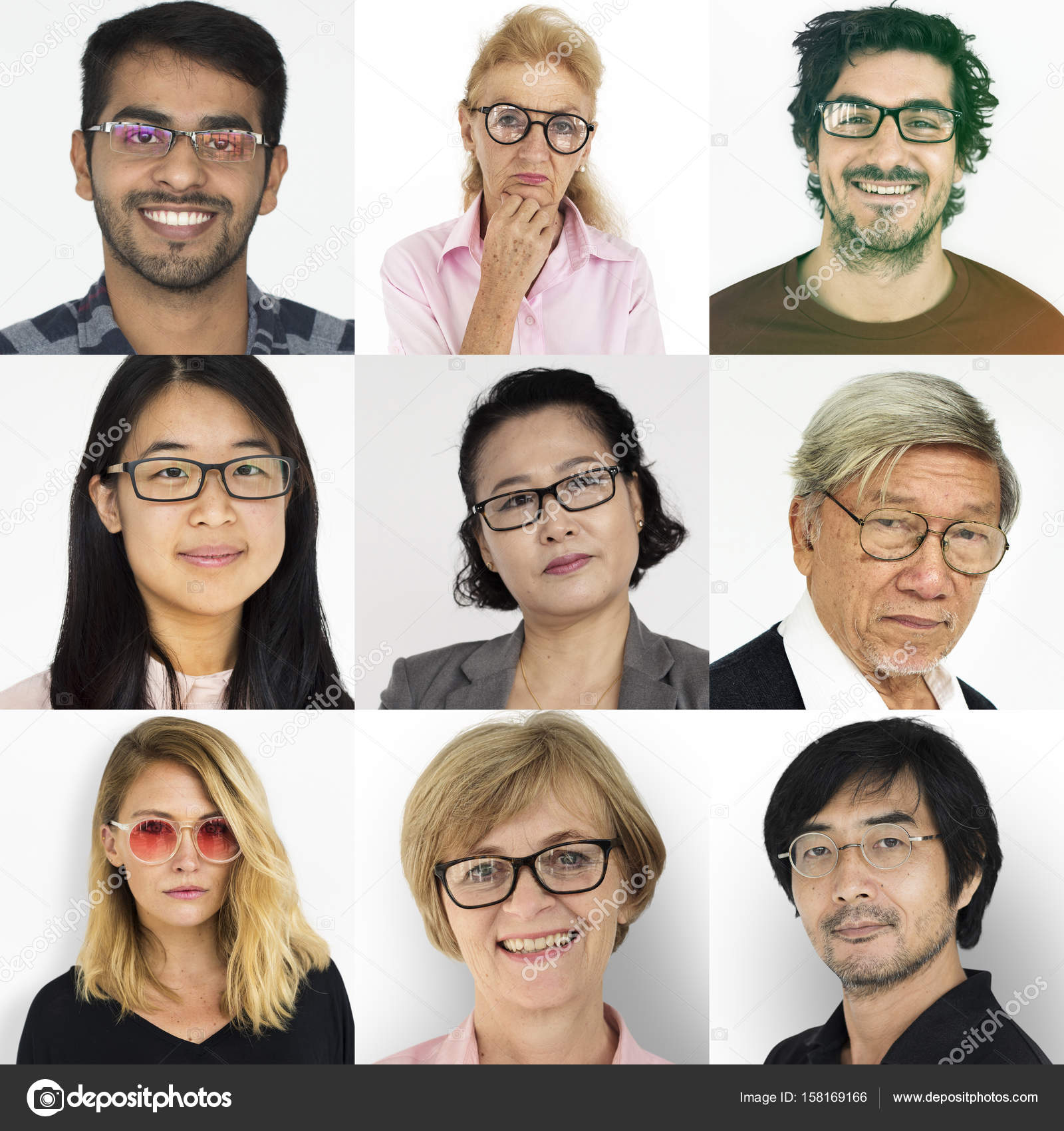 people wearing eyeglasses