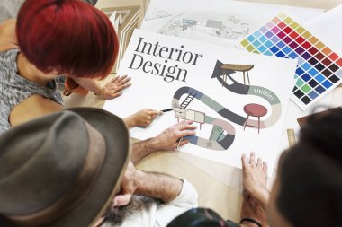 Yaratıcı insanlar yeni proje çalışma