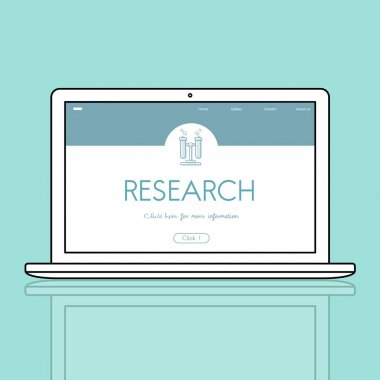 Web tasarım şablonu dizüstü