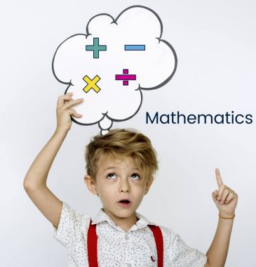 Küçük çocuk Studio düşünceli