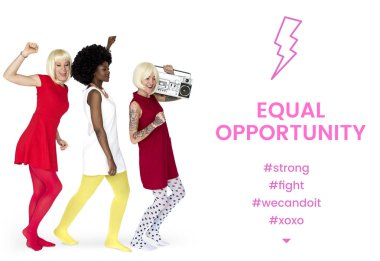 boombox ile çok kültürlü kadınlar