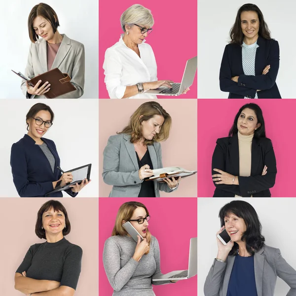 Çeşitlilik iş kadınları kümesi