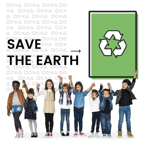 çok kültürlü okul çocukları birlikte