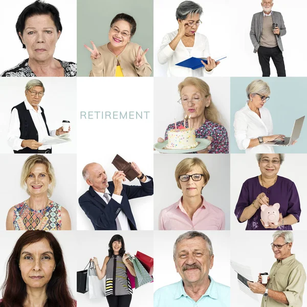 Senior mensen genieten van pensioen — Stockfoto