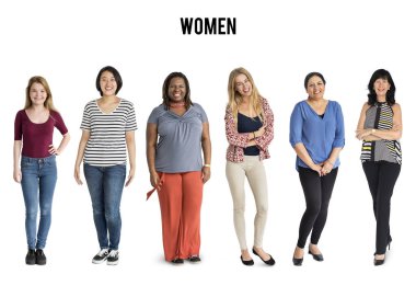 güzel ve çeşitlilik kadınlar