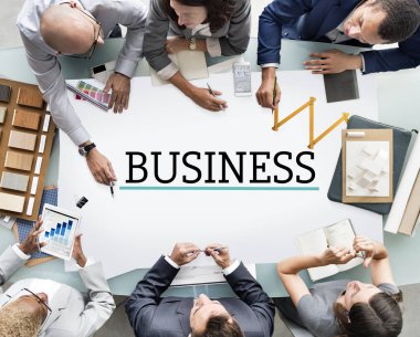 Masada çalışma iş adamları