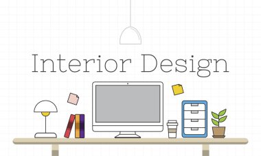 İç tasarım konsepti ile şablonu