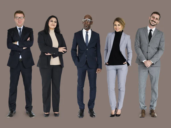 Diversità Business People in Studio — Foto Stock