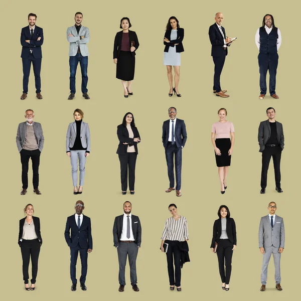 多様性ビジネス人々 のセット — ストック写真