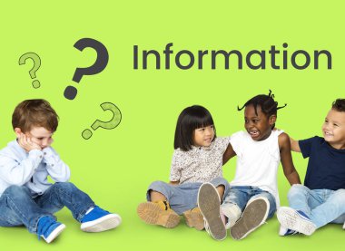 Oturma ve rahatlatıcı çocuk 