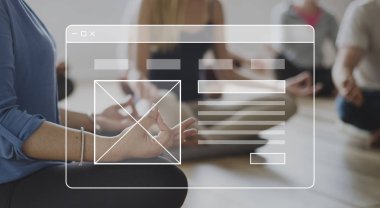 Yoga, meditasyon yapan insanlar