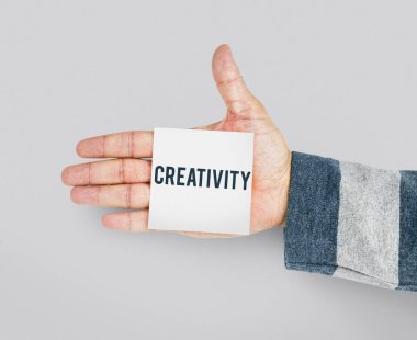 Erkek el kağıt Not tutarak