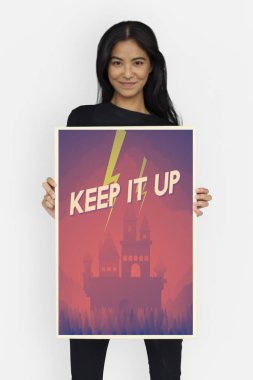 kadın holding tasarlamak