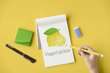 Defterde yazan kadın