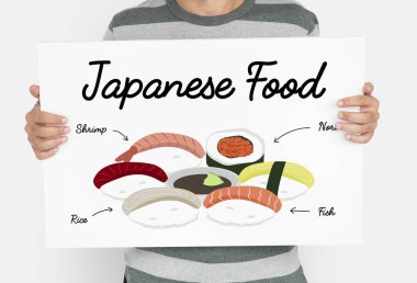 Elinde bayrak tutan adam 