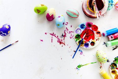 Sanat ve renkli boya