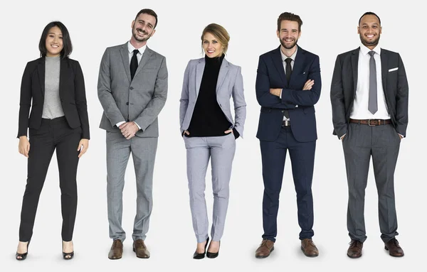 Diversity Business People i Studio – stockfoto