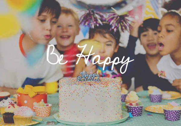 Group of adorable kids — Stock Photo, Image