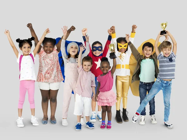 Diversità Bambini allegri — Foto Stock