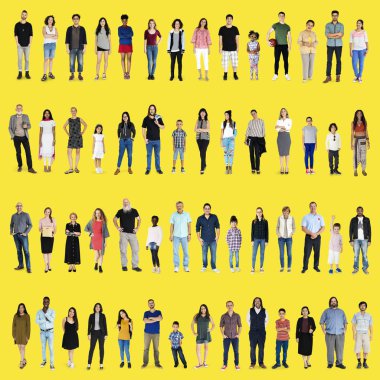 güzel çok ırklı insanlar 