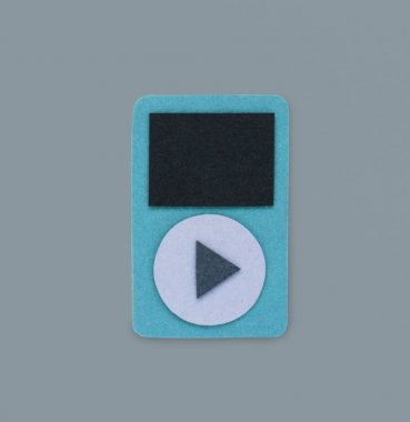 Taşınabilir müzik oyuncu simgesi